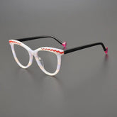 Dina Acetate Cat Eye Glasses Frame Cat Eye Frames Southood